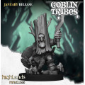 Highlands Miniatures - Swamp Goblins - Swamp Goblin with Hand Weapons & EMC 10