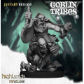 Highlands Miniatures - Swamp Goblins - Swamp Goblin with Pikes & EMC 3