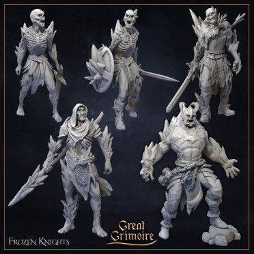 Great Grimoire - Elemental Awakening - Frozen Knights