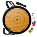 Crokinole Pack + Bag & Wallmount kit 8