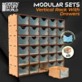 MDF Vertical rack with 30 Drawers 0