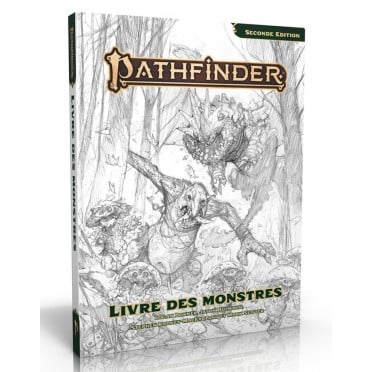 Pathfinder 2 - Livre des Monstres version croquis