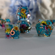 RPG Dice Set Répliquant - Flowers