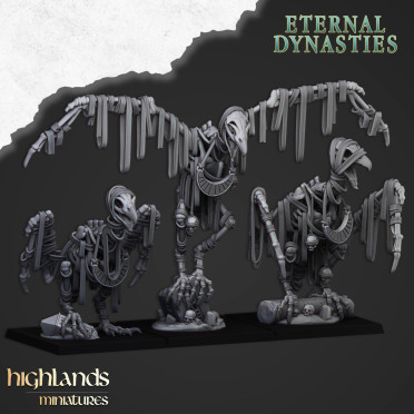 Highlands Miniatures - Eternal Dynasties - Sand Vultures