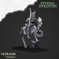 Highlands Miniatures - Eternal Dynasties - Ancient Skeletal Cavalry with Bows & EMC 2