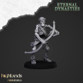 Highlands Miniatures - Eternal Dynasties - Ancient Skeletons with Bows 3