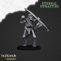 Highlands Miniatures - Eternal Dynasties - Ancient Skeletons with Bows 5