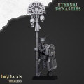 Highlands Miniatures - Eternal Dynasties - Ancient Guard with Halebardes & EMC 1