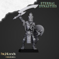 Highlands Miniatures - Eternal Dynasties - Ancient Guard with Halebardes & EMC 2