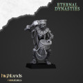 Highlands Miniatures - Eternal Dynasties - Ancient Guard with Halebardes & EMC 3