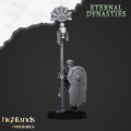 Highlands Miniatures - Eternal Dynasties - Ancient Skeletons with Hand Weapons & EMC 3