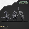 Highlands Miniatures - Eternal Dynasties - Anubis Guard with Bows 2