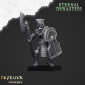 Highlands Miniatures - Eternal Dynasties - Ancient Guard with Halebardes & EMC 14