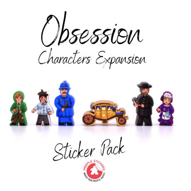 Obsession - Personnages Expansion - Set d'autocollants