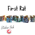 First Rat - Set d'autocollants 10