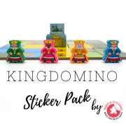 Kingdomino - Set d'autocollants