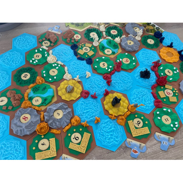 Catan - 3D tiles (Seafarers Expansion)