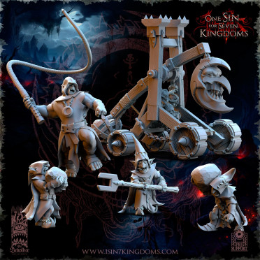 The Beholder Miniatures - Goblins - Trebuchet