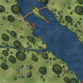 La rive - Battlemap numerique 1