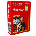 Jeu de 54 cartes Modiano format poker - Rouge 0