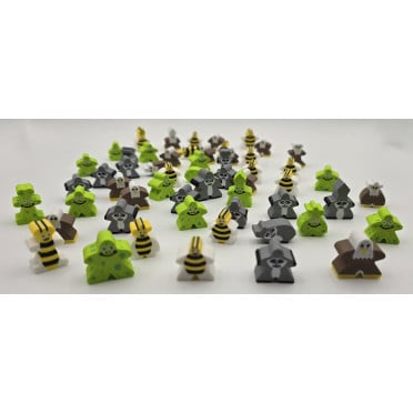 Animals set 3 - Carcassonne Big Box Meeples