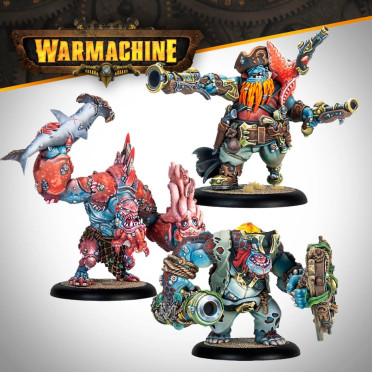 Warmachine - Southern Kriels Brineblood Marauders Battlegroup Box