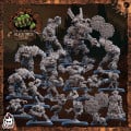 BB - Ugni Miniatures - Black Orc Mad Max Team + Décors 0