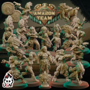 BB - Ugni Miniature - Aztek Amazon Team