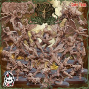 BB - Ugni Miniatures - Wood Elves Team