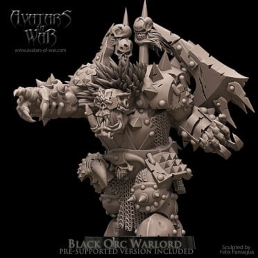 Avatars Of War - Orc Warlord 6