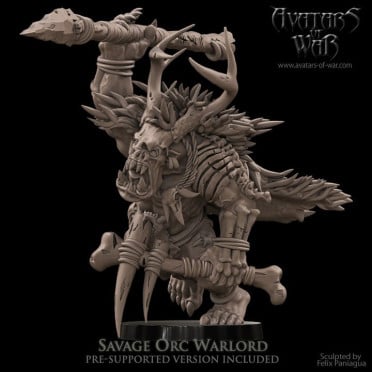 Avatars Of War - Orc Warlord 10