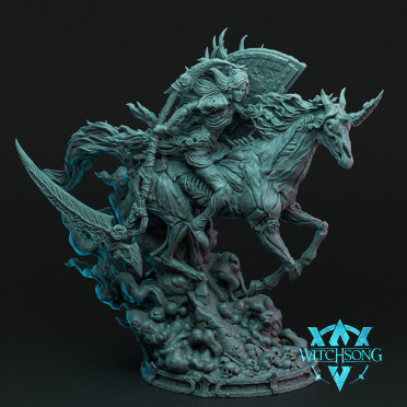 Witchsong Miniatures - Persephone Mounted