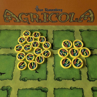 Agricola - 3D meal tokens