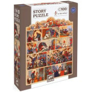 Story puzzle - Le Roi Arthur - 100 Pièces