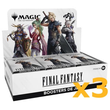 Magic the Gathering : FINAL FANTASY - Lot de 3 Boites de 30 boosters de jeu