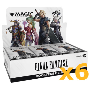 Magic the Gathering : FINAL FANTASY - Lot de 6 Boites de 30 boosters de jeu