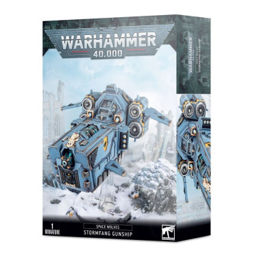 W40K : Adeptus Astartes Space Wolves - Stormfang Gunship