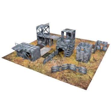 Halo: Flashpoint - Deluxe Buildable 3D Terrain Set