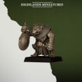 Highlands Miniatures - Sewer Vermin - Vermin Vanguard Halebarde with EMC 3