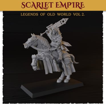 Titan Forge - Scarlet Crusade - Inquisitor on Horse