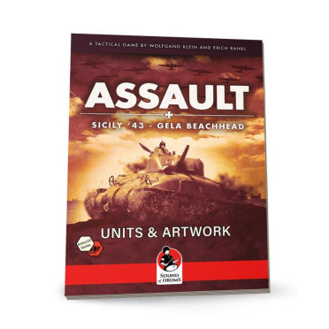 Assault Sicily 43 - Units Stats & Artwork Book (KS)