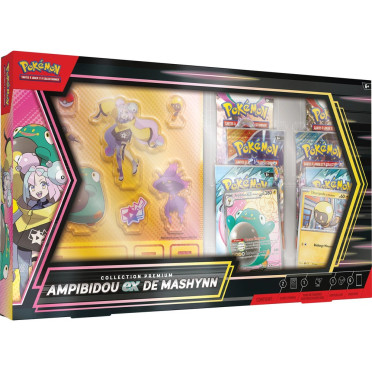 Pokémon : Collection Premium Ampibidou‑ex de Mashynn