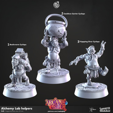 Cast n Play - Ordre des Arcanes - Assistants Alchimiste