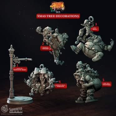 Cast n Play - Christmas Horde - Xmas Tree Decoration