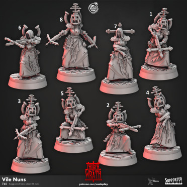 Cast n Play - Church of Wrath - Vile Nuns
