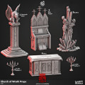 Cast n Play - Church of Wrath - Props 1