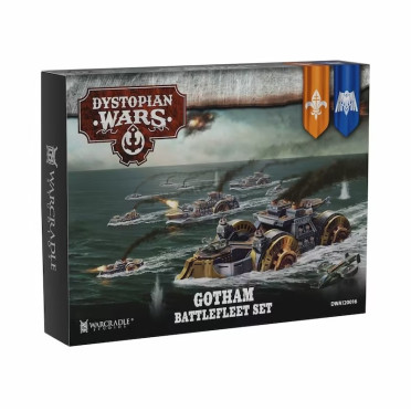 Dystopian Wars - Gotham Battlefleet Set