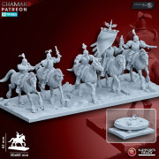 Ghamak - Fantasy - Empire - Pistolero montés (X5)