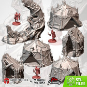 Txarli - Fantasy Terrain - Gobelin Camp