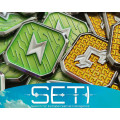 SETI - Energy and Credit Enamaled Metal Token Set 0